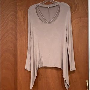 Charlotte Russe flowy top